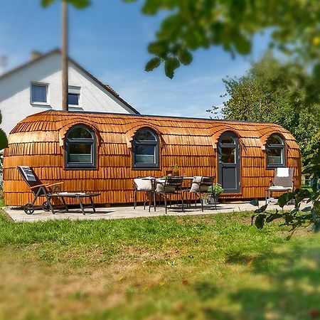 Auszeitgarten - Urlaub Im Tinyhaus Im Herzen Von Oberschwaben Аулендорф Екстериор снимка