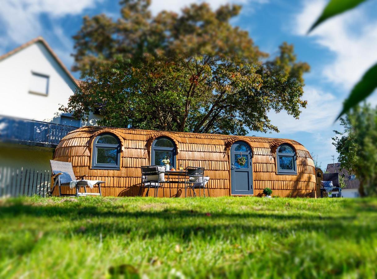 Auszeitgarten - Urlaub Im Tinyhaus Im Herzen Von Oberschwaben Аулендорф Екстериор снимка
