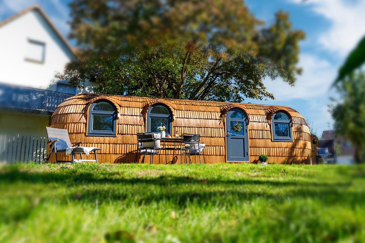 Auszeitgarten - Urlaub Im Tinyhaus Im Herzen Von Oberschwaben Аулендорф Екстериор снимка